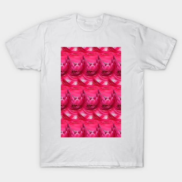 Abstract in Pink T-Shirt by jwwallace